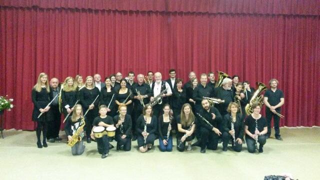 Die Kaiserbachmusikanten in größerer Besetzung als heute | Foto: Kaiserbachmusikanten