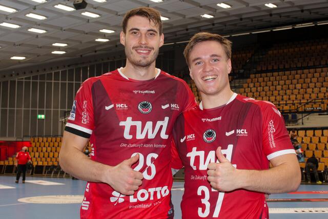 Hendrik Wagner und Max Neuhaus (Foto Michael Sonnick)
