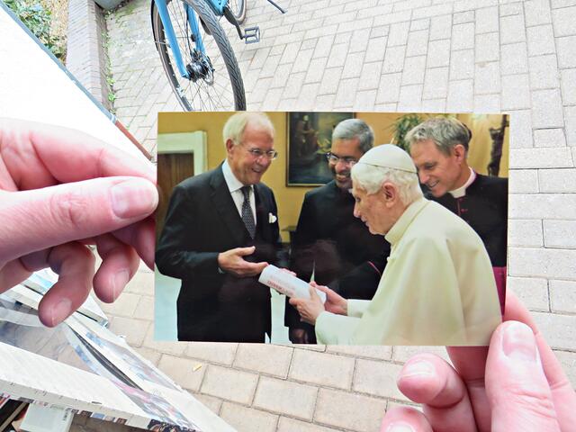 Fundstück: Audienz beim Papst | Foto: Brigitte Melder