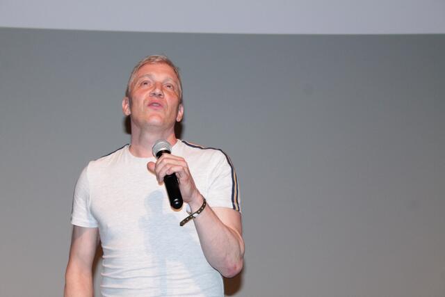Durch die Filmpremiere führte Ralf Antweiler (Foto Michael Sonnick)