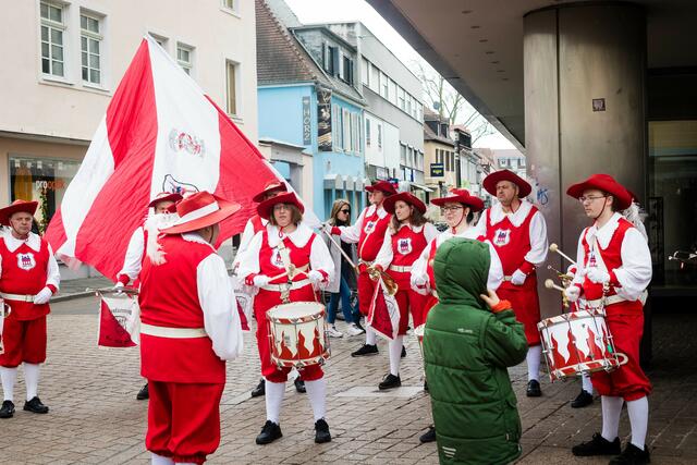 Geben den Rhythmus vor: der Speyerer Fanfarenzug | Foto: Cornelia Bauer