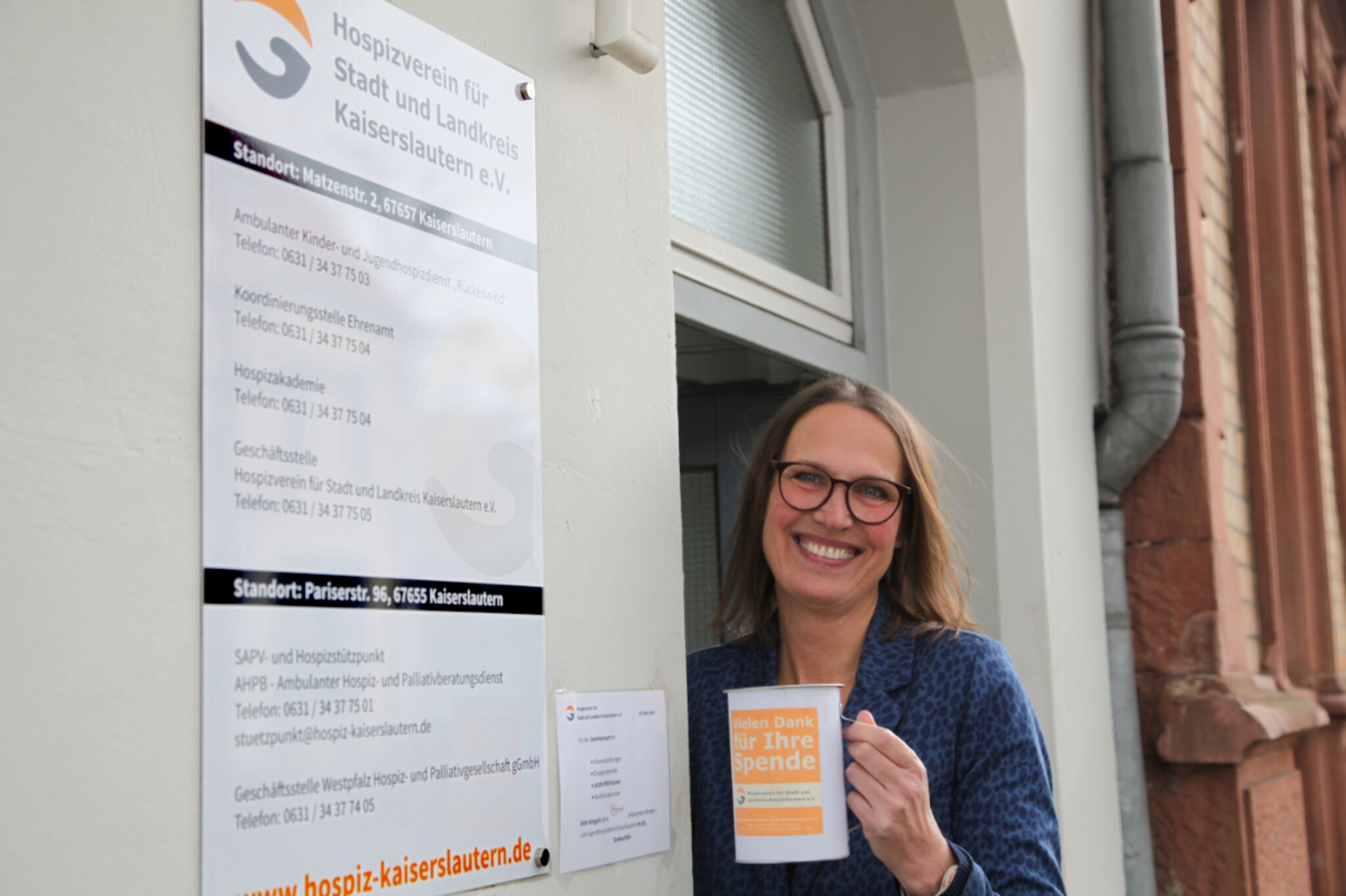 "Richtig stolz" Hospizverein für Stadt und Landkreis Kaiserslautern