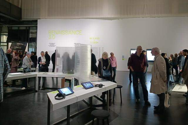 Die Ausstellung »Renaissance 3.0« errichtet ein Basislager für neue Allianzen von Kunst und Wissenschaft im 21. Jahrhundert. | Foto: Heike Schwitalla