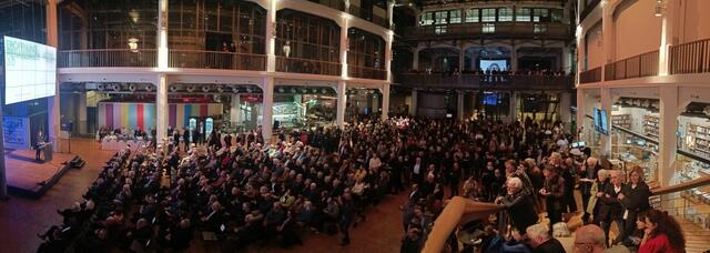 Eröffnung der  Ausstellung »Renaissance 3.0« im ZKM Karlsruhe | Foto: Heike Schwitalla