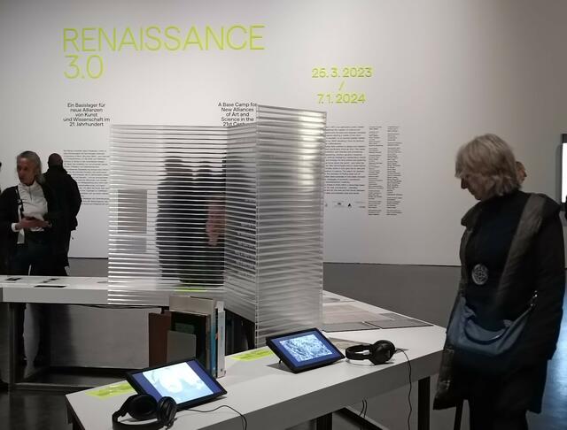 Die Ausstellung »Renaissance 3.0« errichtet ein Basislager für neue Allianzen von Kunst und Wissenschaft im 21. Jahrhundert. | Foto: Heike Schwitalla