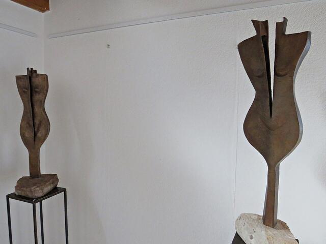 Birgit Löwers ersten Werke | Foto: Brigitte Melder