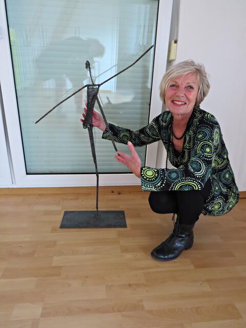 Das Gerüst | Foto: Brigitte Melder