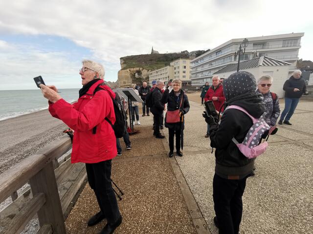 Promenade in Etretat. | Foto: Arndt