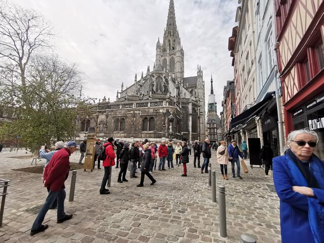 Stadtführung in Rouen. | Foto: Ulrich Arndt