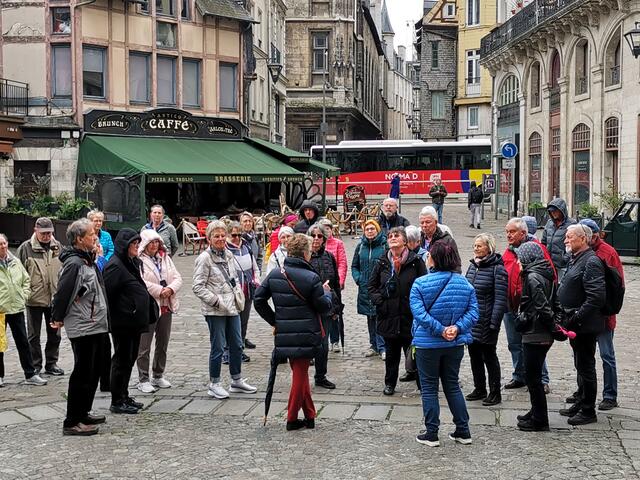 Stadtführung in Rouen. | Foto: Ulrich Arndt