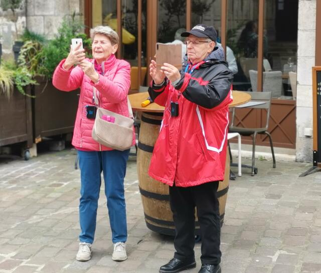 Die Fotomotive in Rouen waren interessant. | Foto: Ulrich Arndt