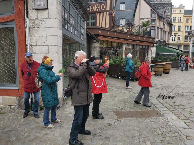 Die Fotomotive in Rouen waren interessant. | Foto: Ulrich Arndt