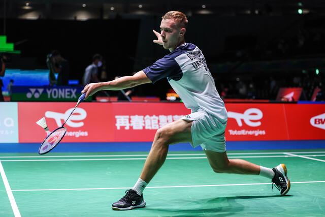 Der ukrainischen Topspieler Danylo Bosniuk | Foto: BadmintonPhoto