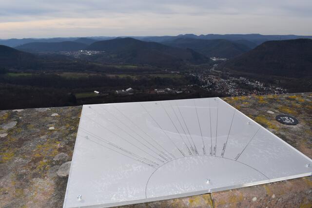 Neue Tafel - angebracht vom Burgvogt Benjamin Seyfried höchstpersönlich | Foto: B. Bender