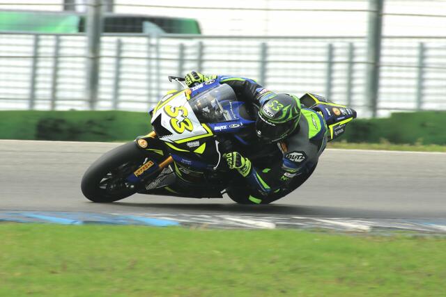 Nicolai Kraft auf der Supersport-Yamaha 600 ccm (Foto Thomas Haas) | Foto: Thomas Haas