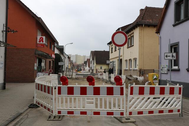 Baustelle in der Ottstraße in Wörth | Foto: Heike Schwitalla