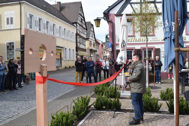 Der Stadtbürgermeister zeigte sich erfreut über die tolle Gemeinschaftsleistung | Foto: B. Bender