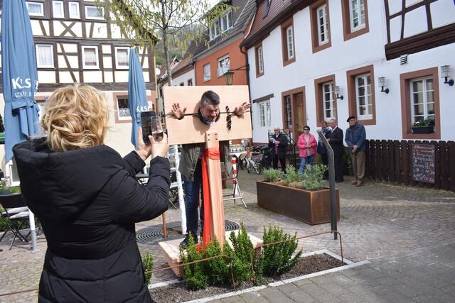 Seyfried zeigt sich unschuldig :-) | Foto: B. Bender