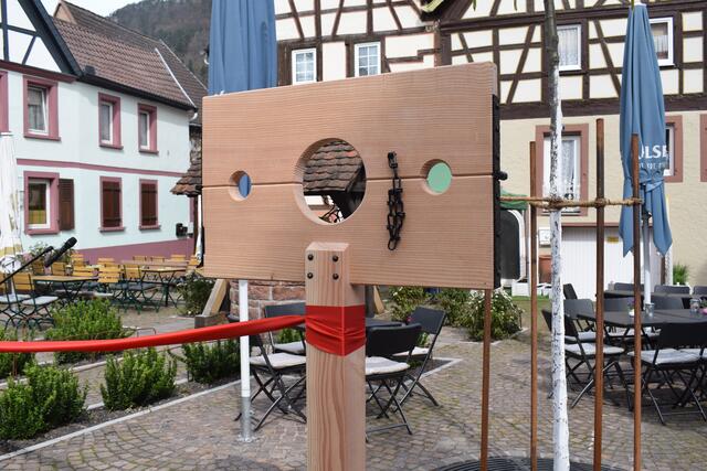 Der Pranger, der dem Platz seinen Namen gibt | Foto: B. Bender