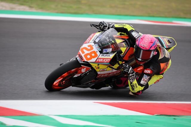 Lennox Lehmann ist der KTM-Teamkollege von Dirk Geiger (Foto Hartmut Reuschel)