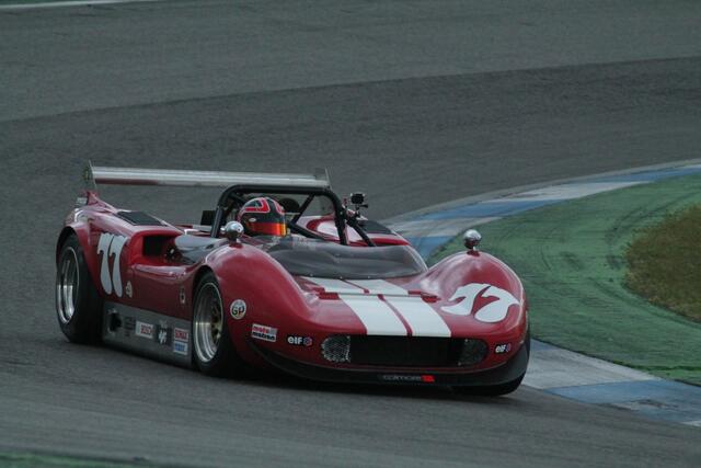 Walter Hoffmann aus Neuhofen in seinem McLaren V8-Sportwagen (Foto Michael Sonnick)