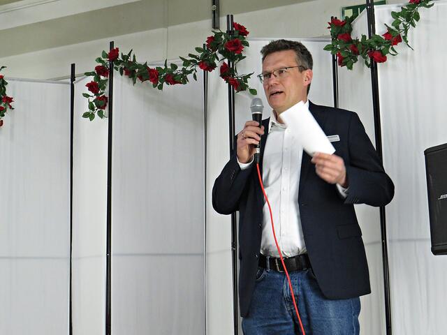 Markus Reinhard, Präsident des Rotary Clubs | Foto: Brigitte Melder