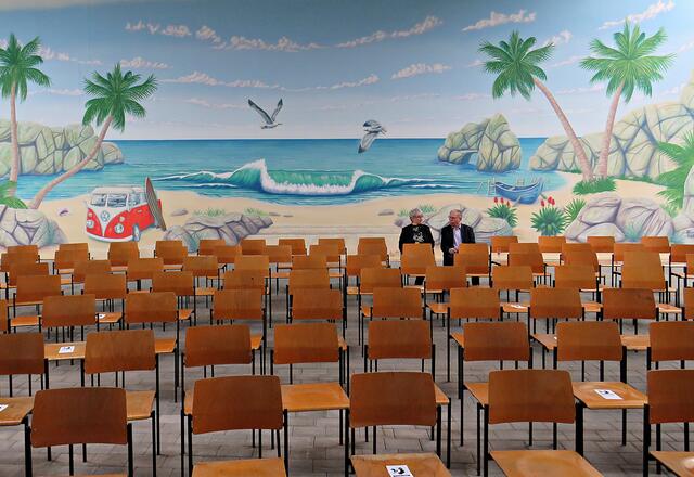 So sah es nur kurz nach 18 Uhr aus | Foto: Brigitte Melder