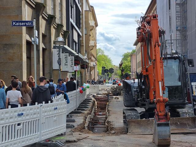 Zu enger Durchgang an der Baustelle | Foto: jowapress.de