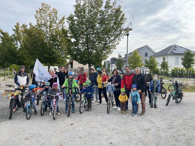 Den Veranstaltern geht es vor allem darum, das Fahrradfahren für Kinder in Schifferstadt sicherer zu machen | Foto: Martin Moritz