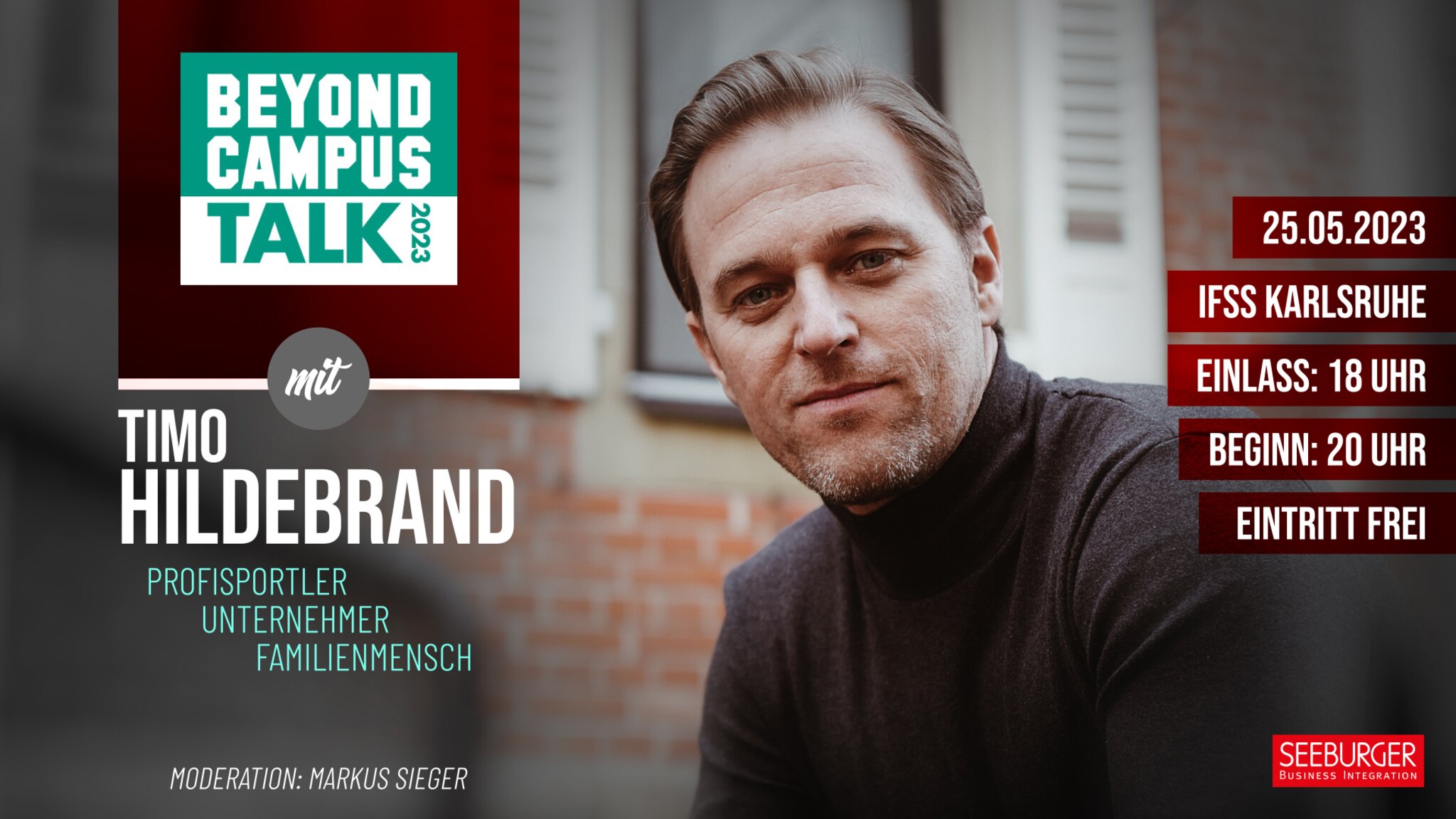 Timo Hildebrand kommt ans KIT ExNationalspieler und Unternehmer am 25