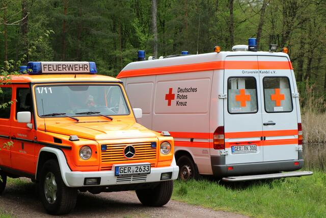 Auch das DRK war im Einsatz | Foto: Heike Schwitalla