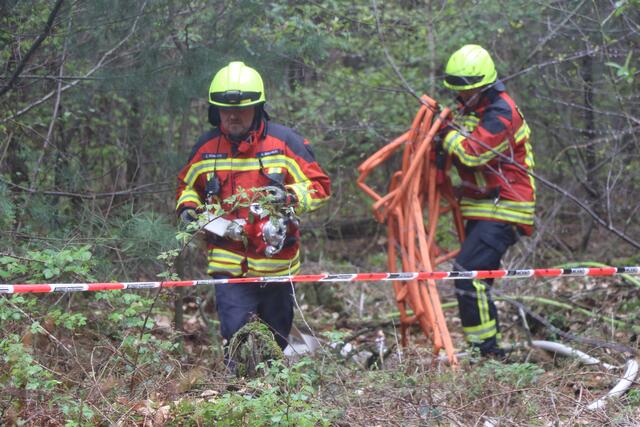 Der Brand- und Katastrophenschutz des Landkreises Germersheim führte bei 
Scheibenhardt  gemeinsam  mit  den  Feuerwehren  der  angrenzenden  Gemeinden und französischen Feuerwehreinheiten eine Waldbrandübung durch | Foto: Heike Schwitalla