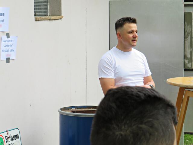 1. Vorsitzender Michael Böhm begrüßte die Gäste | Foto: Brigitte Melder