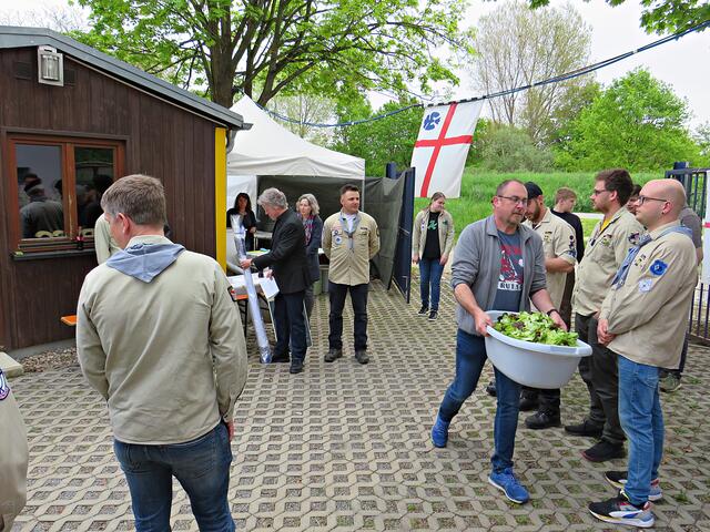 Frisch geputzter Salat :-) | Foto: Brigitte Melder