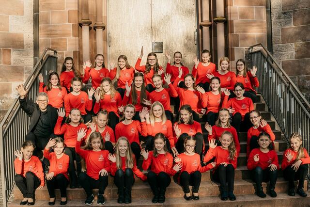  Der Südwestpfälzer Kinderchor aus Münchweiler Foto: Südwestpfälzer Kinderchor