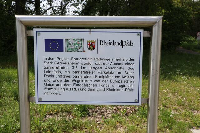 Leinpfad am Rhein entlang barrierefrei ausgebaut | Foto: Heike Schwitalla