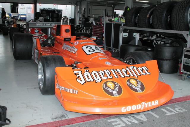 Der Jägermeister Formel 2-BMW von Hans-Joachim Stuck (Foto Michael Sonnick)