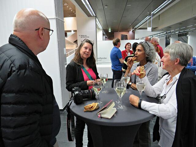 Johann-Peter Melder, Gabriele Mewoekpor, Vasantha Appadurai-Mehrfort und Gitti Seiler | Foto: Brigitte Melder