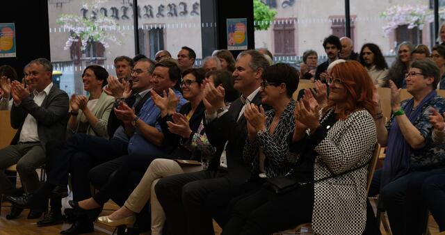 Dem Publikum hat’s gefallen - Gäste des Europatag-Konzerts in Weißenburg | Foto: KV SÜW