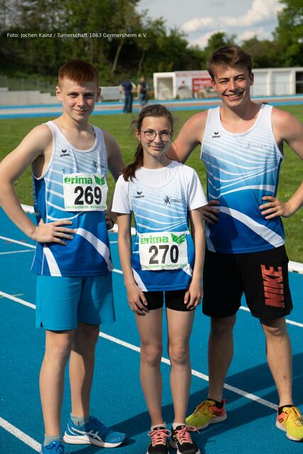vlnr: Leon Popp, Mia Vogt und Samuel Wien | Foto: Jochen Kainz