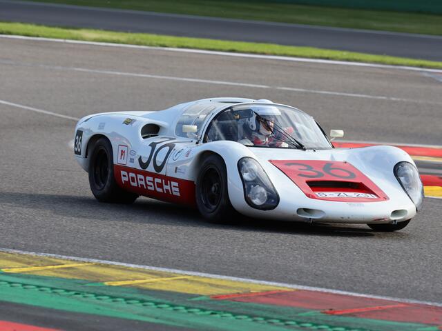 Porsche 910 Bj. 1967 - in Spa gefahren von Jürgen Rudolph
Bild: Reuschel ( moto-foto )