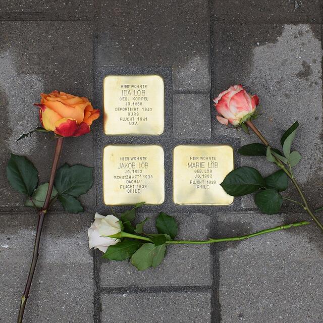 Stolpersteine Speyerer Straße 24 | Foto: Gemeinde Mutterstadt