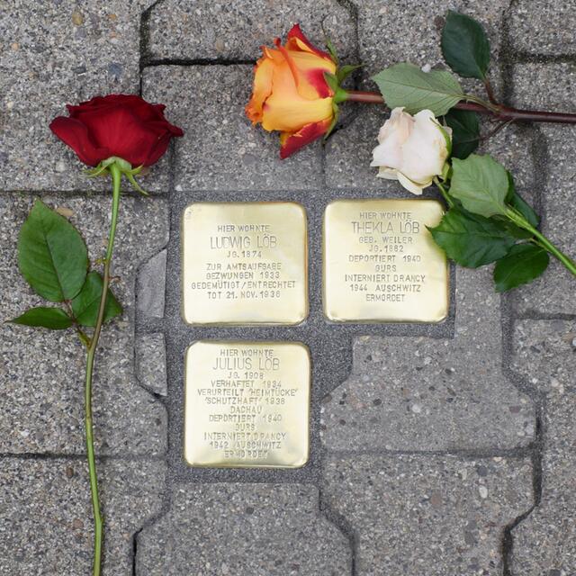 Stolpersteine Rheingönheimer Straße 23 | Foto: Gemeinde Mutterstadt