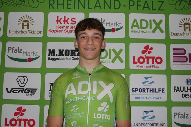 Lokalmatador Luca Spiegel aus Landau (Foto Michael Sonnick)
