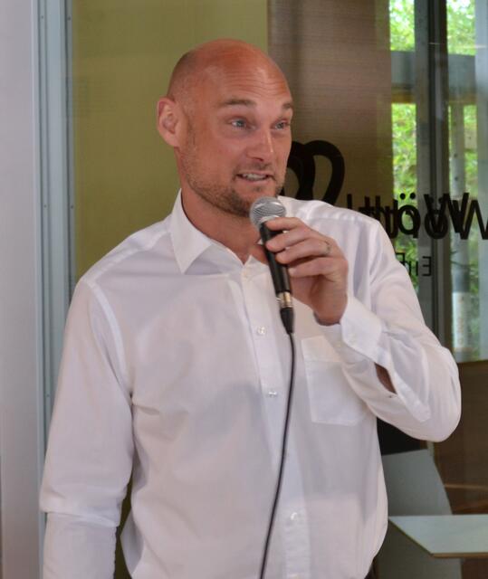 Dr. Dennis Nitsche, Bürgermeister der Stadt Wörth am Rhein...
 | Foto: Dennis Christmann/Lebenshilfe Südliche Weinstraße