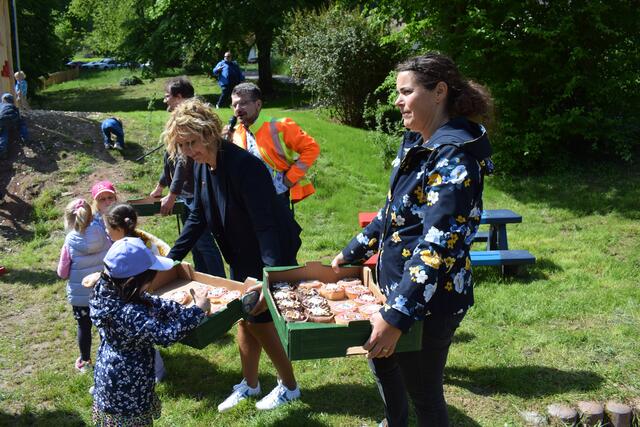 Und es gab Muffins zur Stärkung | Foto: B. Bender