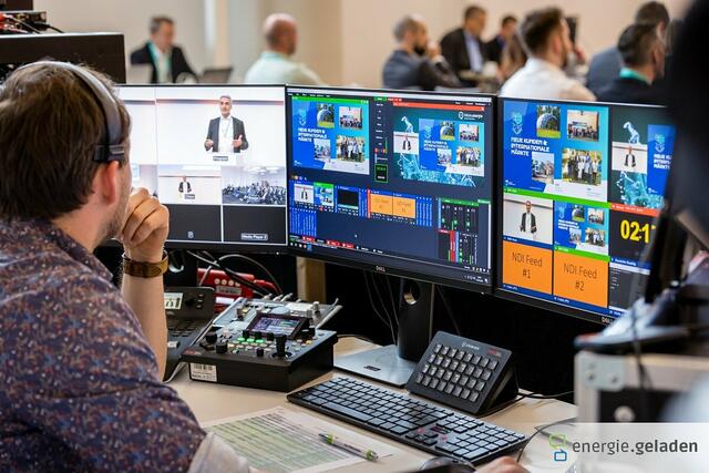 Vor Ort &amp; im weltweiten Stream: Blick in die Technik | Foto: Gustai/Pixelgrün