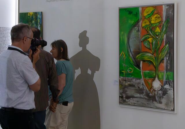 Leuchtende Farben - de couleurs vives bis 6. August in Germersheim  | Foto: Heike Schwitalla