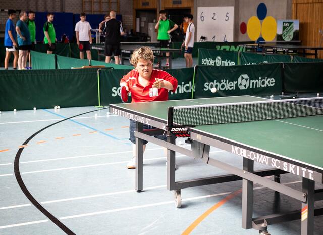 Gemeinsam trainieren ASV und BSV in der Schulturnhalle in Waldsee | Foto: Cornelia Bauer