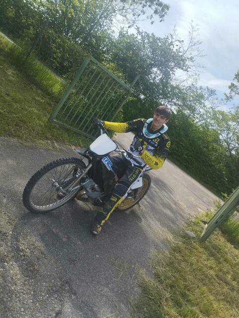 Julien Walter beim Training in Altrip